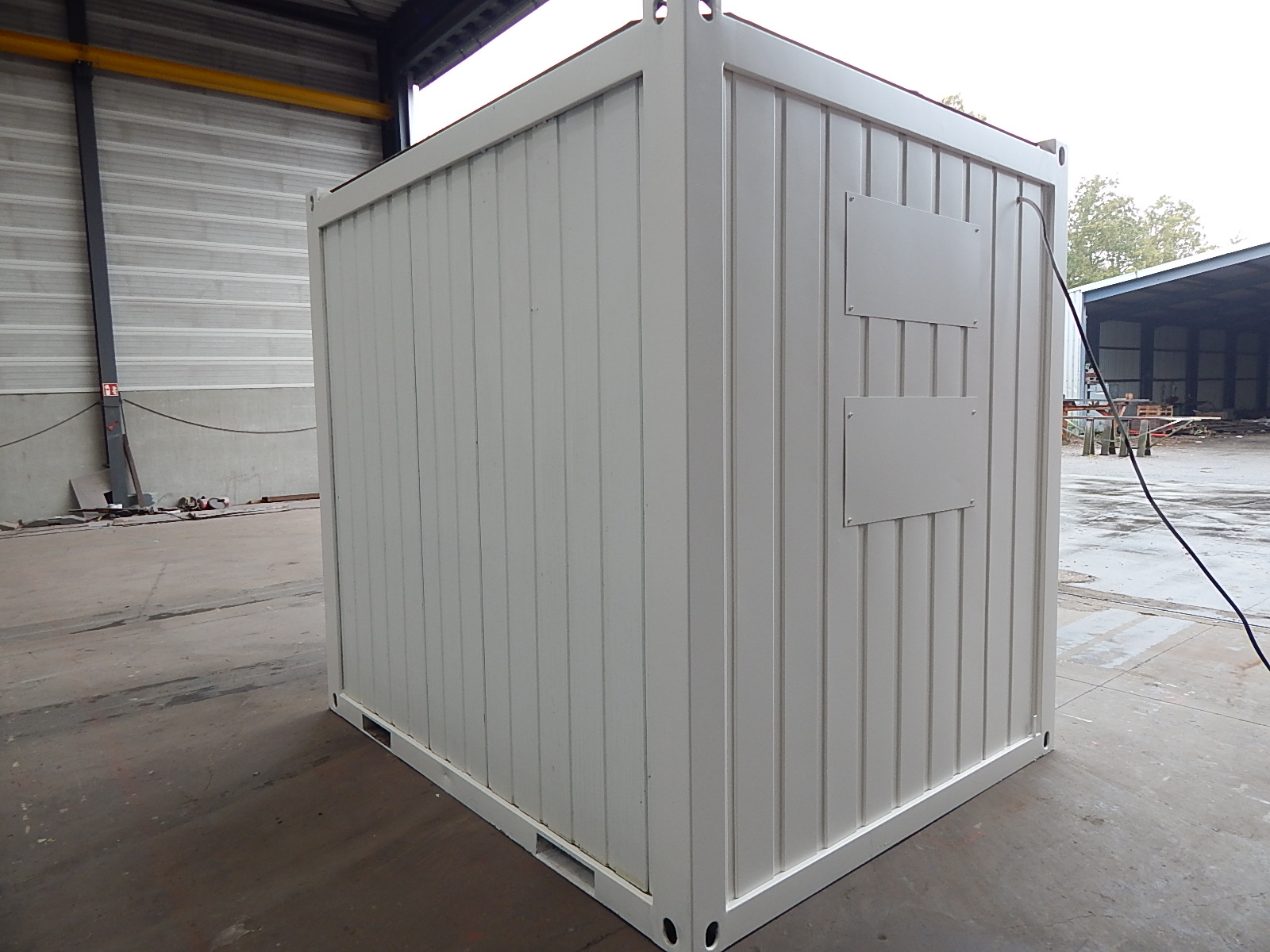 10ft Bürocontainer — Detail