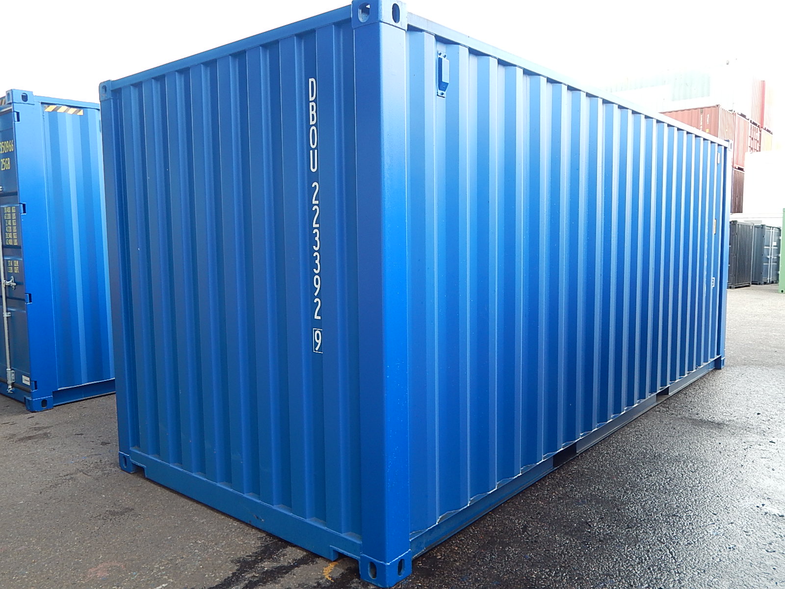 20ft Standard — Innenansicht