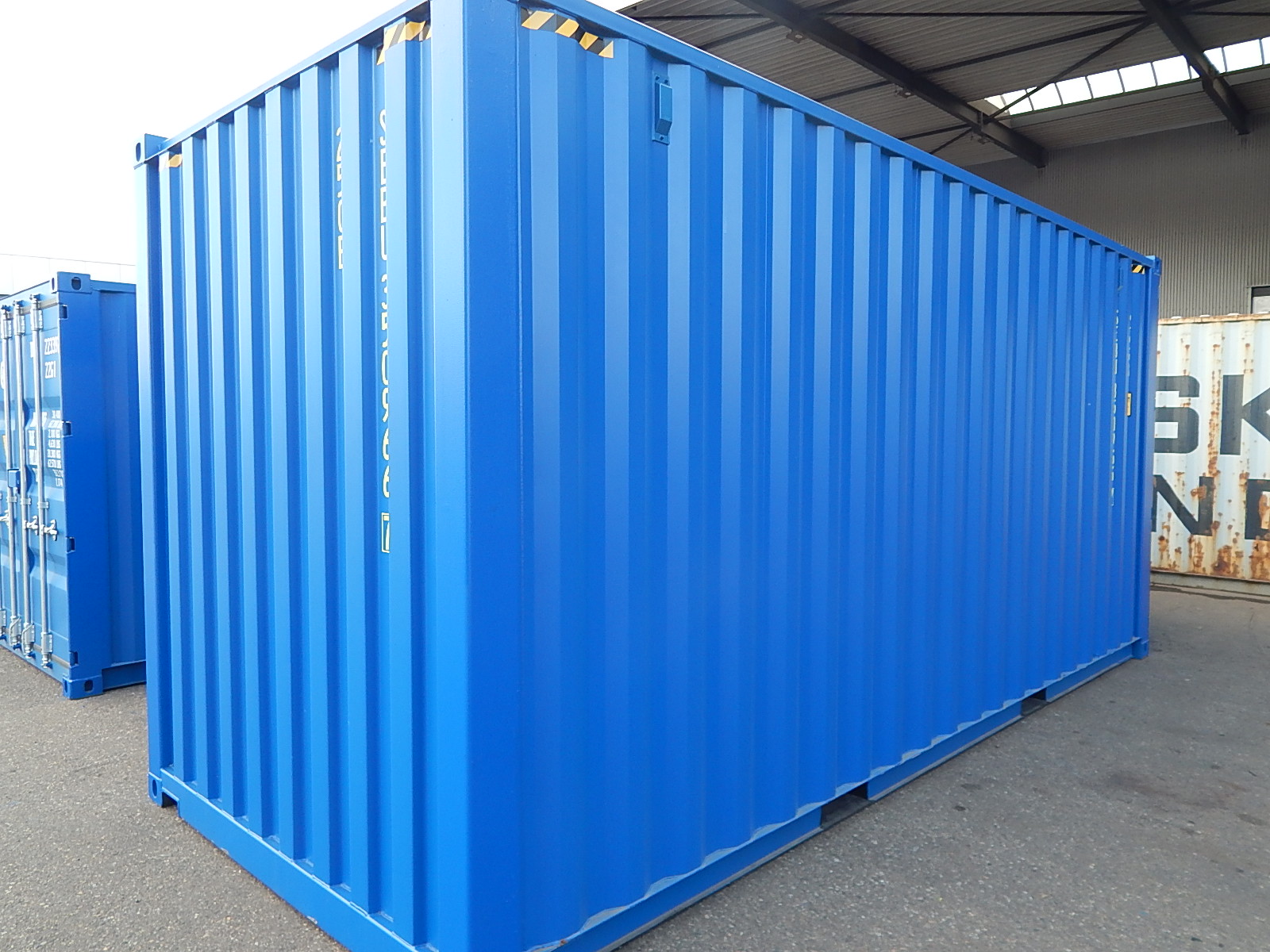 20ft High Cube — Innenansicht
