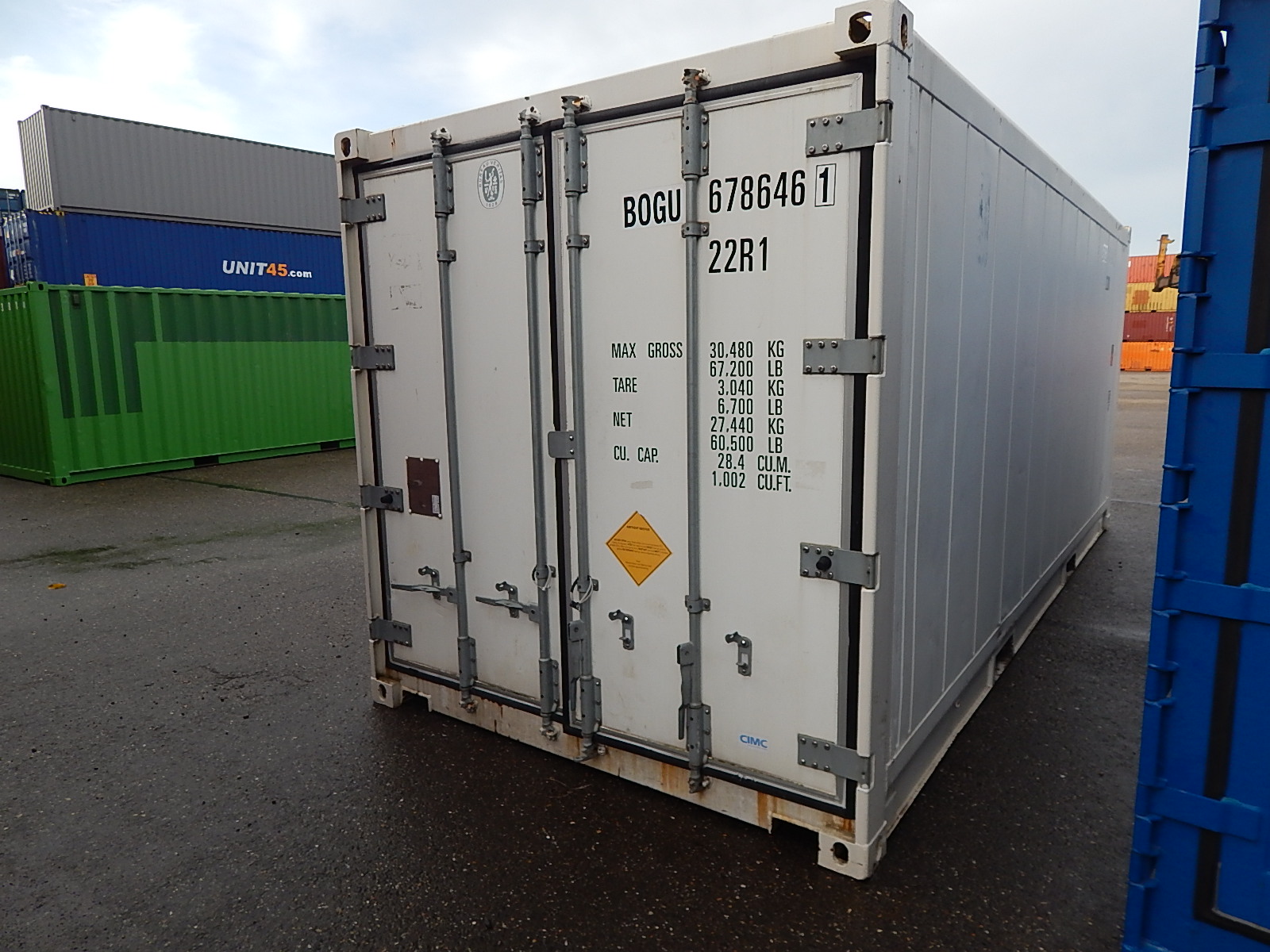 20ft Kühlcontainer