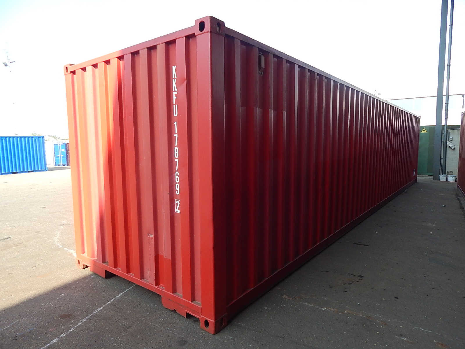 40ft Standard — Innenansicht