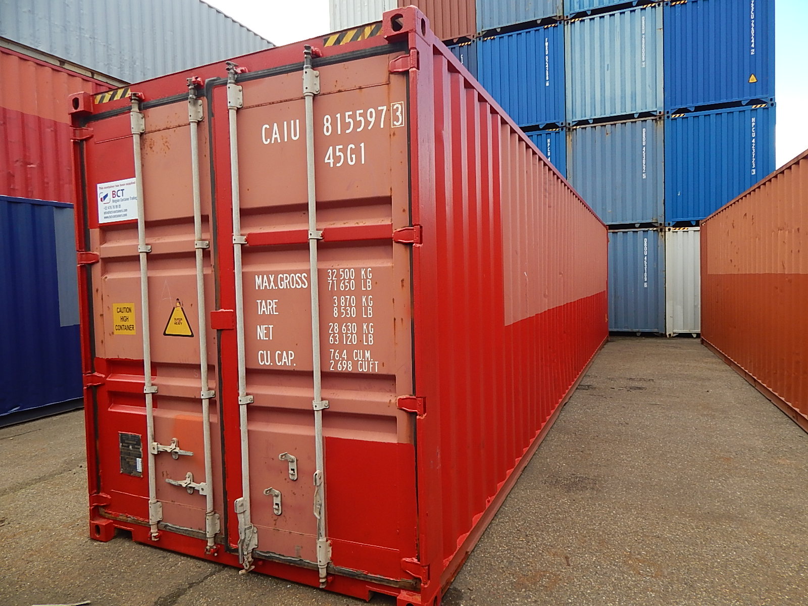 40ft High Cube